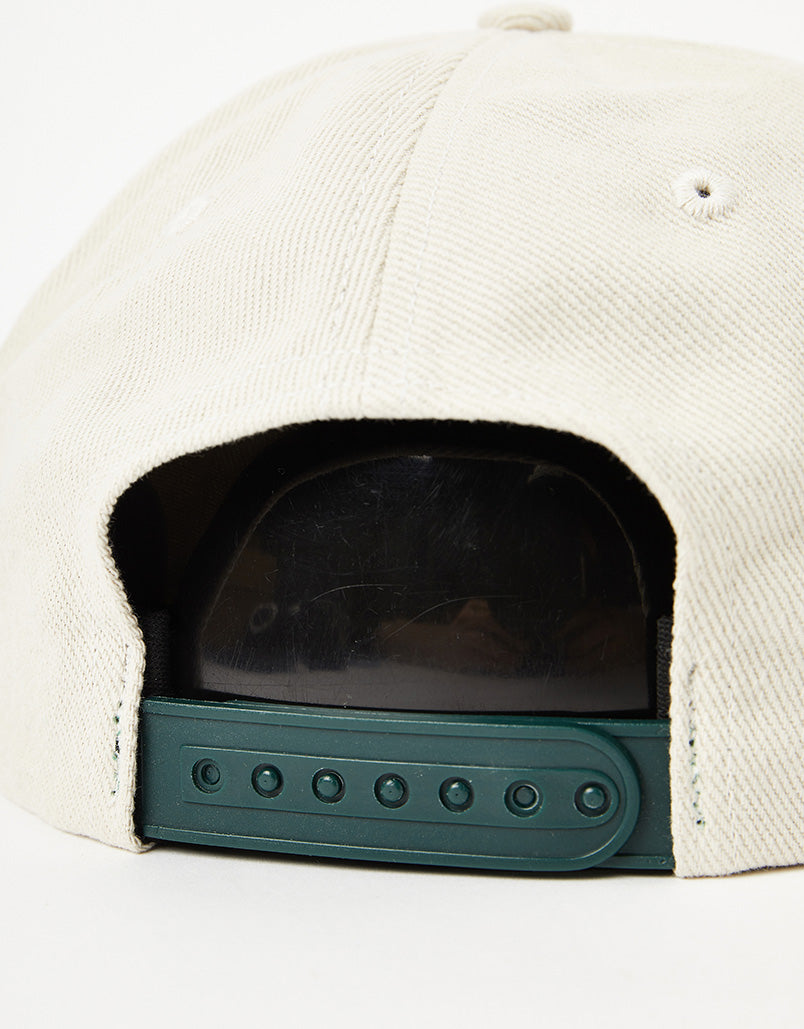 Casquette Quasi Trax 6 Panel - Ivoire/Forêt