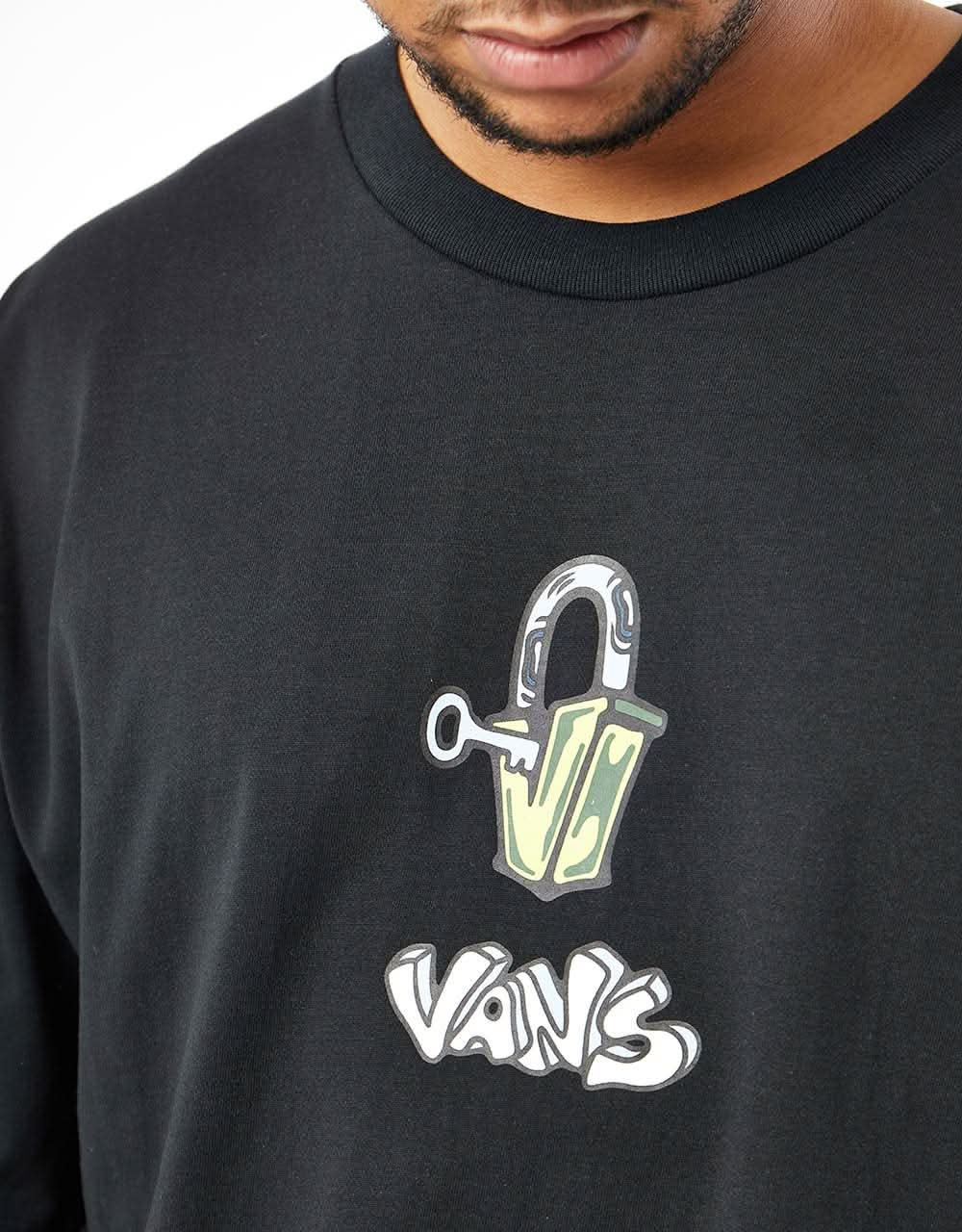 Vans Off The Wall Graphic Loose T-Shirt - Black