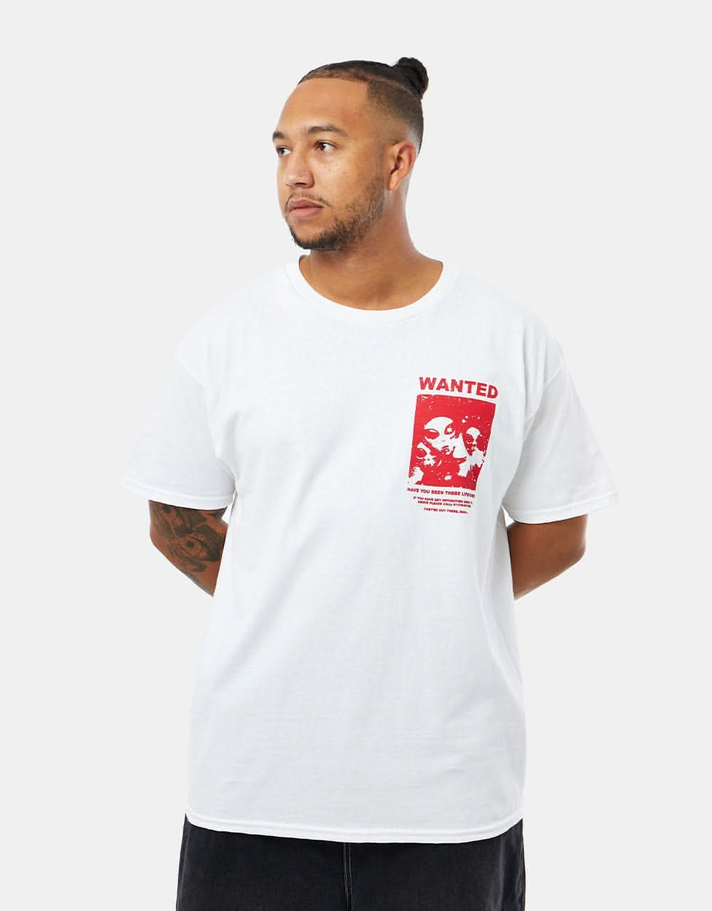 Route One They're Out There T-Shirt - White