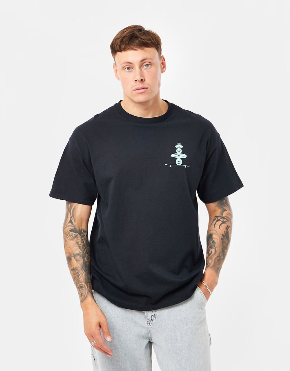 Route One Balance T-Shirt - Black