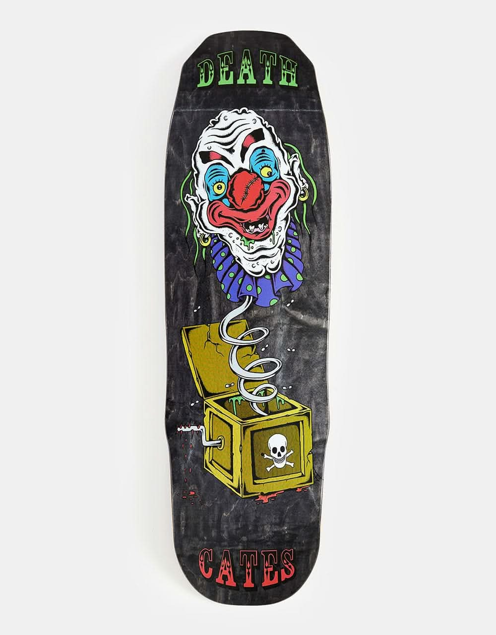 Death Cates Jack in the Box 'Notch' Skateboard Deck - 9.1"