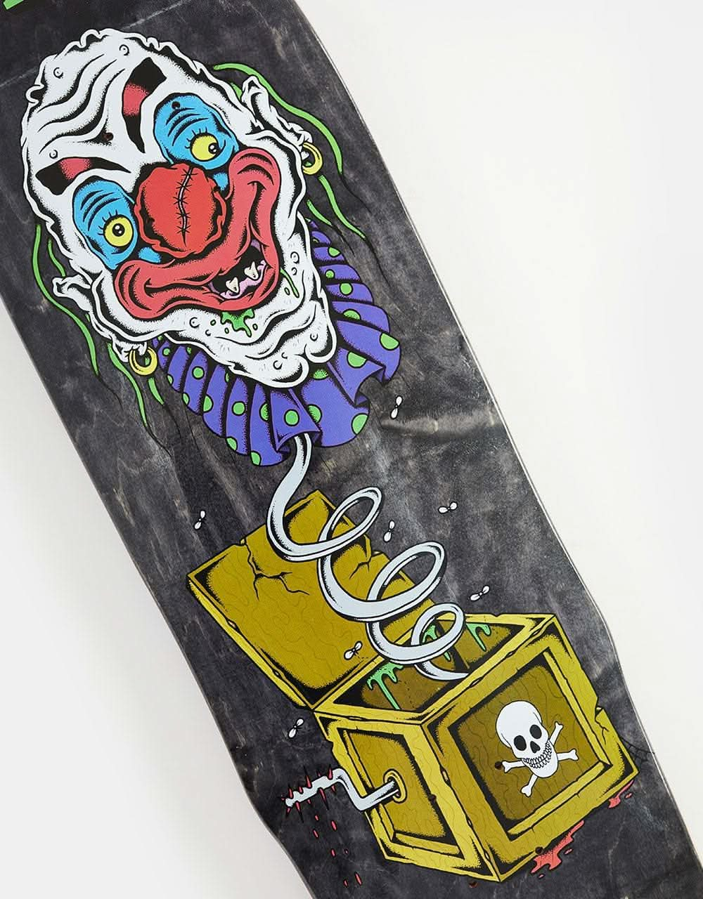 Death Cates Jack in the Box 'Notch' Skateboard Deck - 9.1"