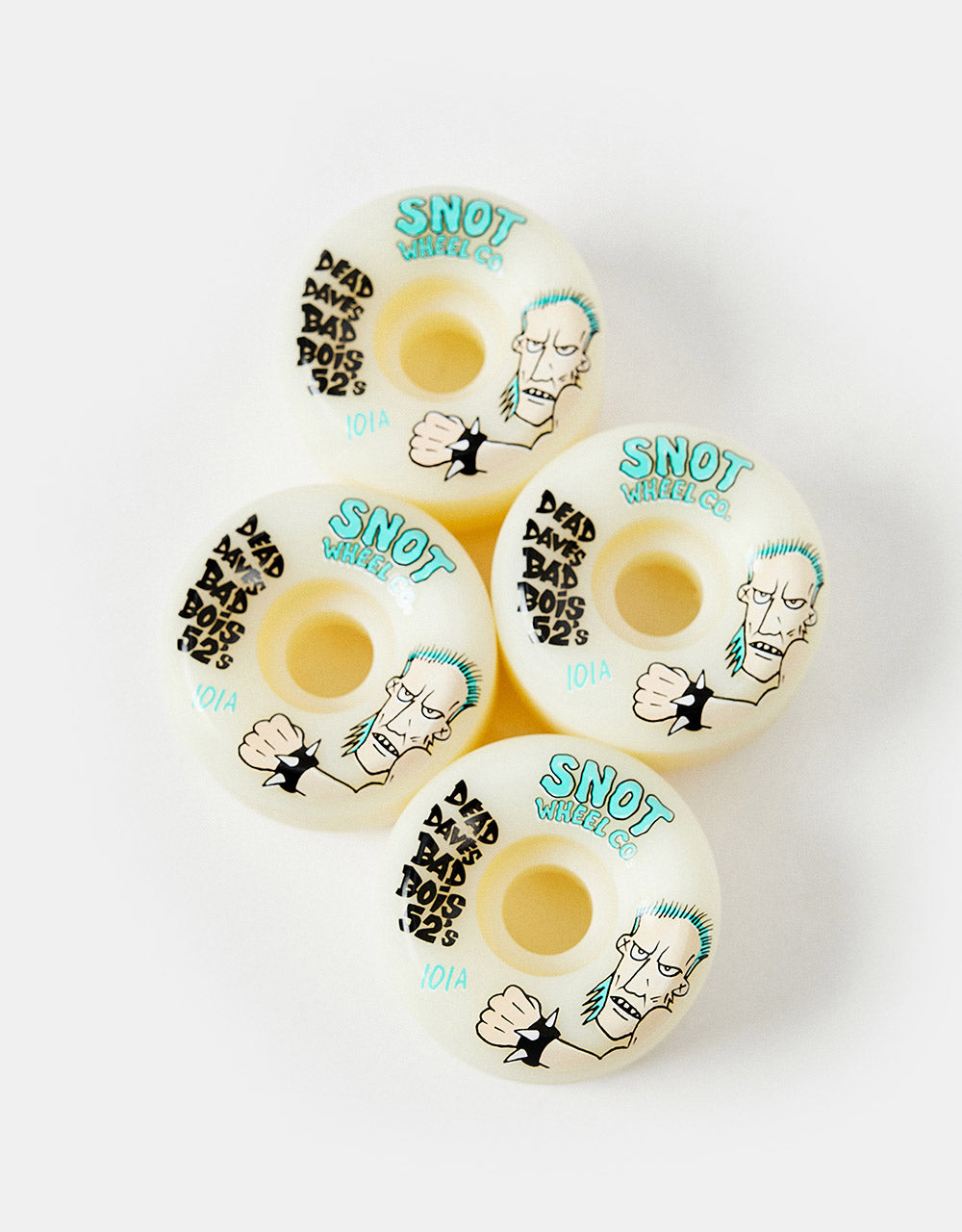 Snot Dead Dave Bad Boy 100a Skateboard-Rad – 52 mm