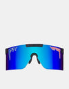 Pit Viper Peacekeeper Intimidator Sunglasses - Blue Revo Mirror