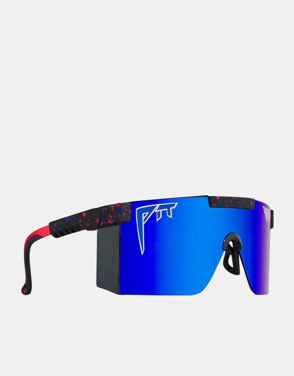 Pit Viper Peacekeeper Intimidator Sunglasses - Blue Revo Mirror