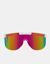 Pit Viper High Tai'D Eliptical Sunglasses - Pink Mirror