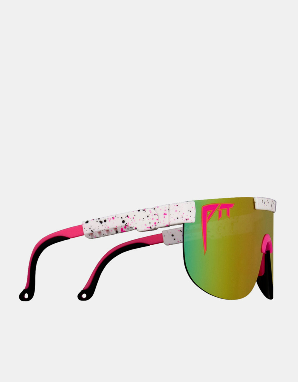 Pit Viper High Tai'D Eliptical Sunglasses - Pink Mirror