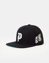 Primitive Alumni Snapback Cap - Black