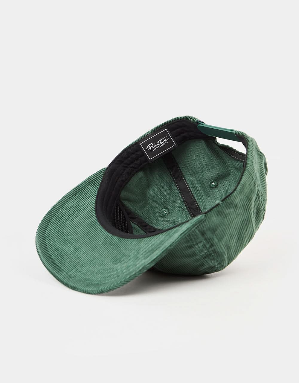 Primitive Toad Corduroy Snapback Cap - Sage