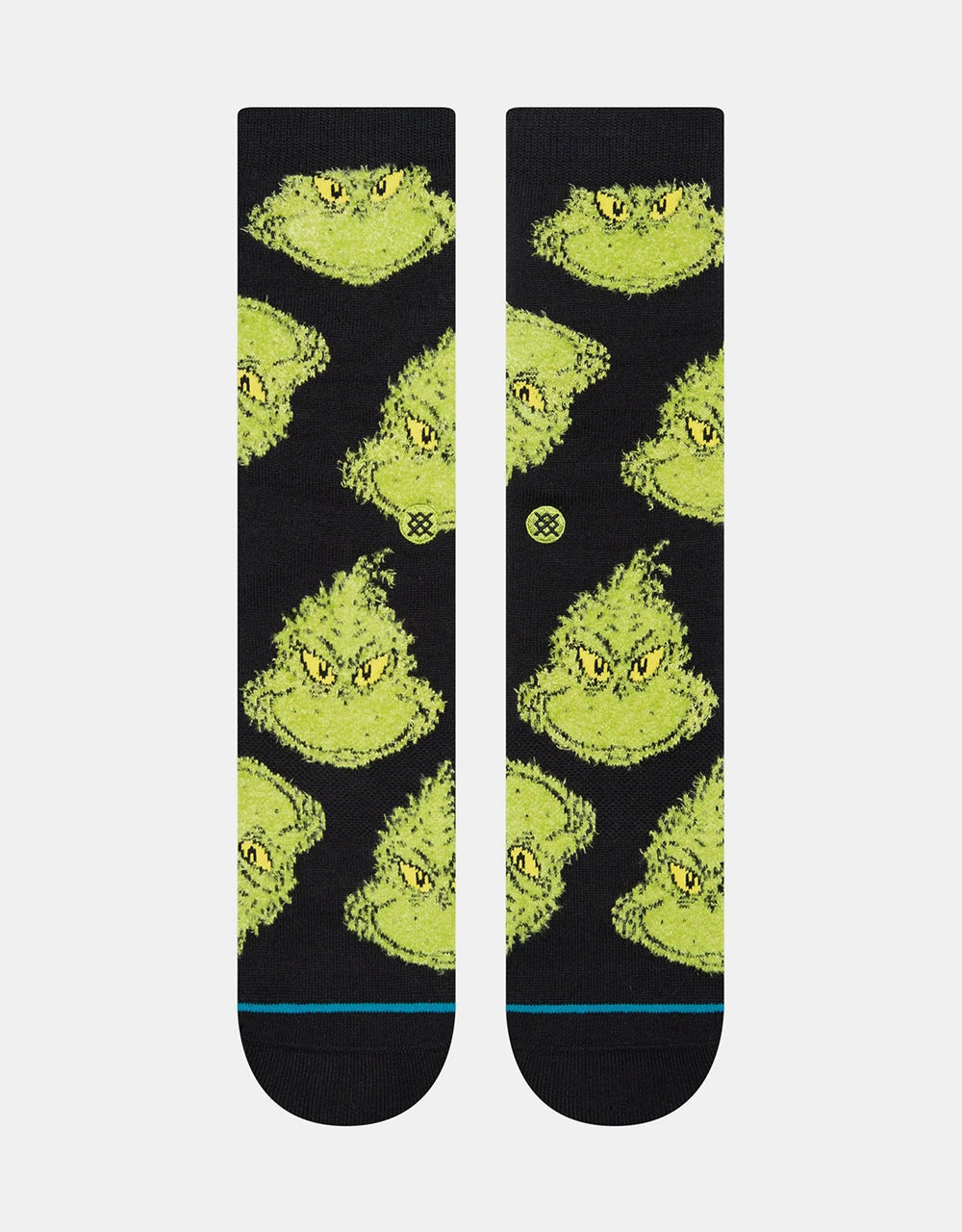 Chaussettes Stance x The Grinch Mean One Crew - Noir