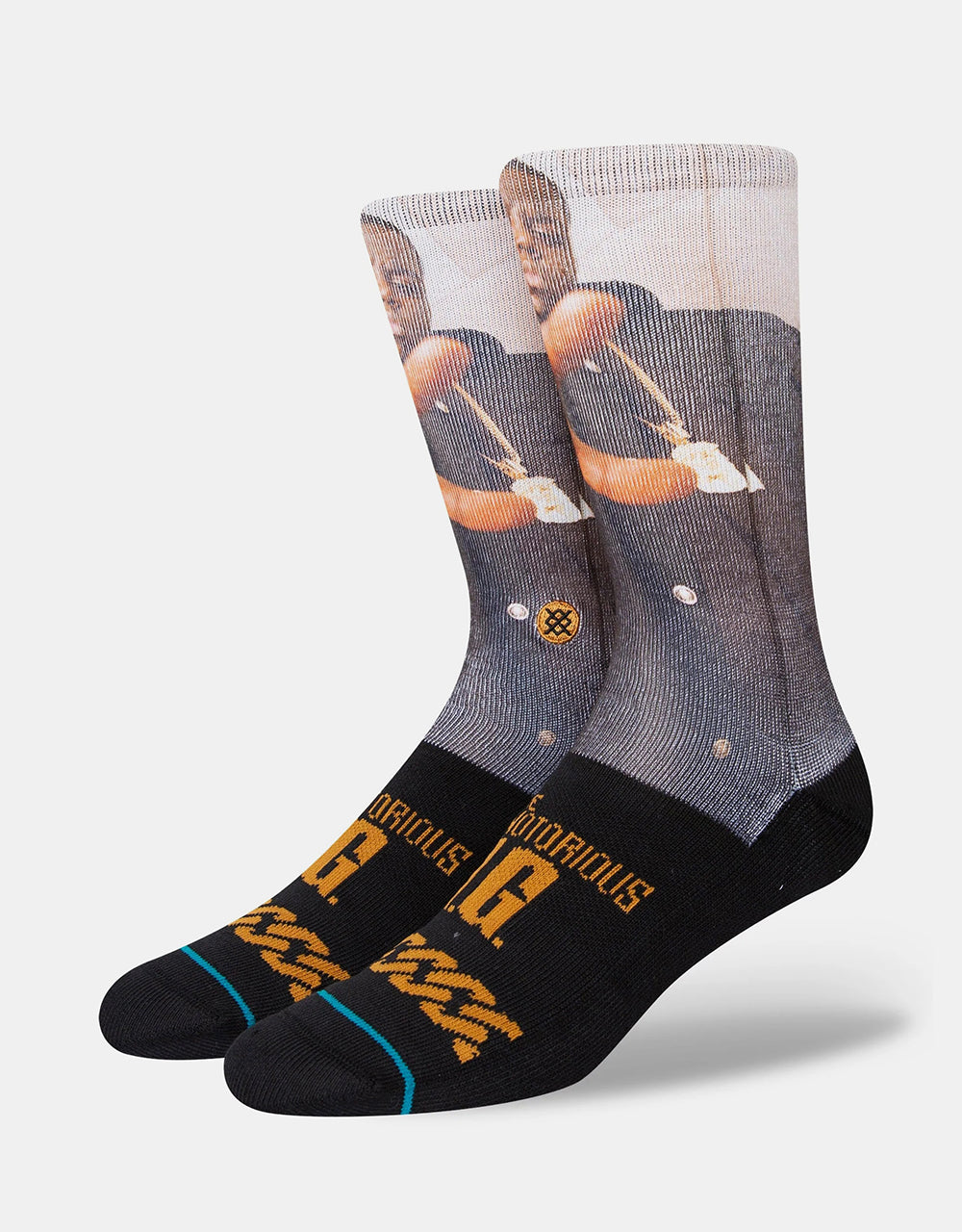 Stance x Notorious BIG The King Of Ny Crew Socken – Schwarz