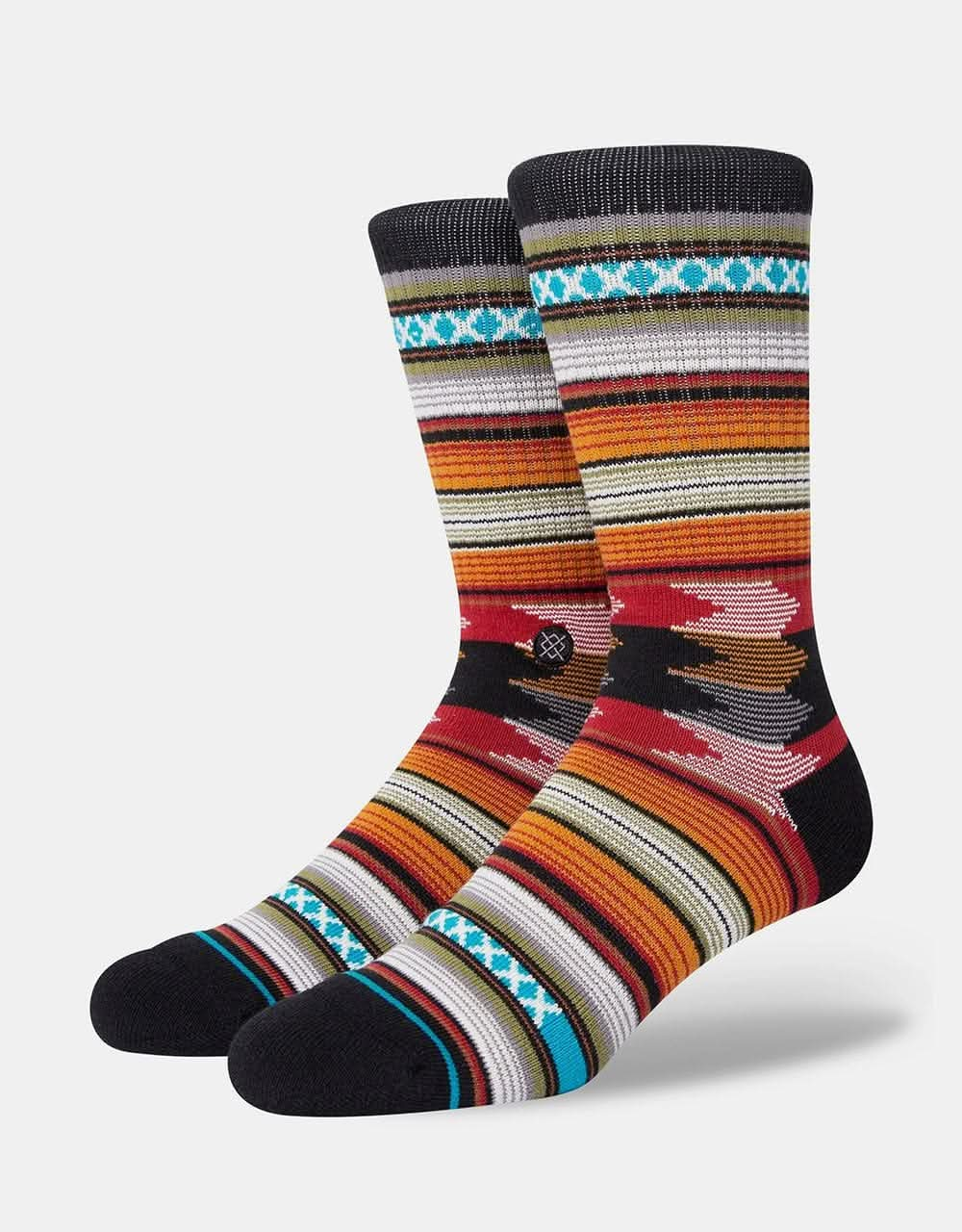 Stance  Baron Crew Socks - Black