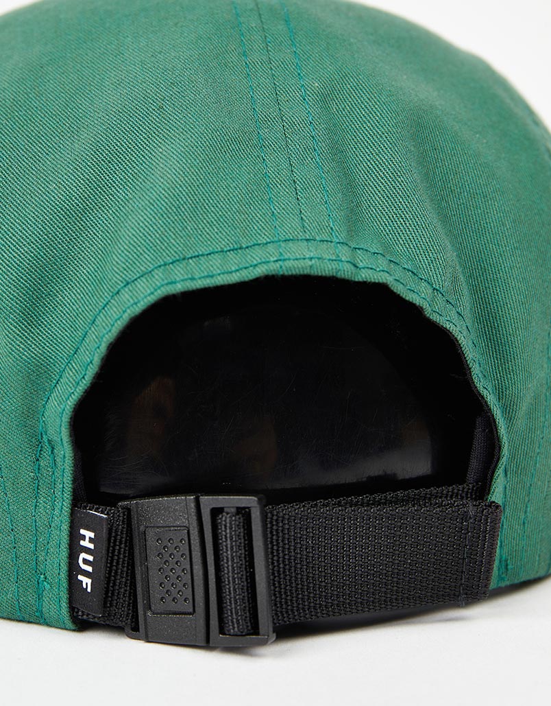 HUF Box Logo Volley 5 Panel Cap - Forest Green