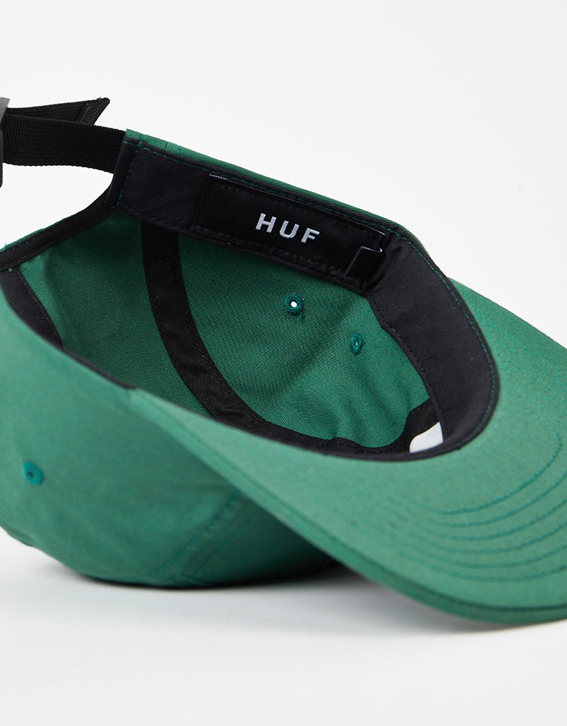 HUF Box Logo Volley 5 Panel Cap - Forest Green