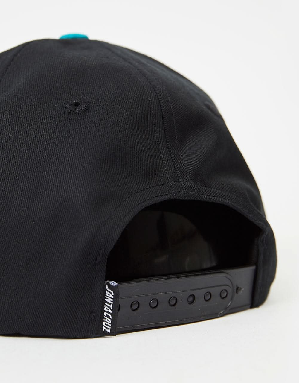 Santa Cruz Acidic MFG Dot Snapback Cap - Black/Verdegris