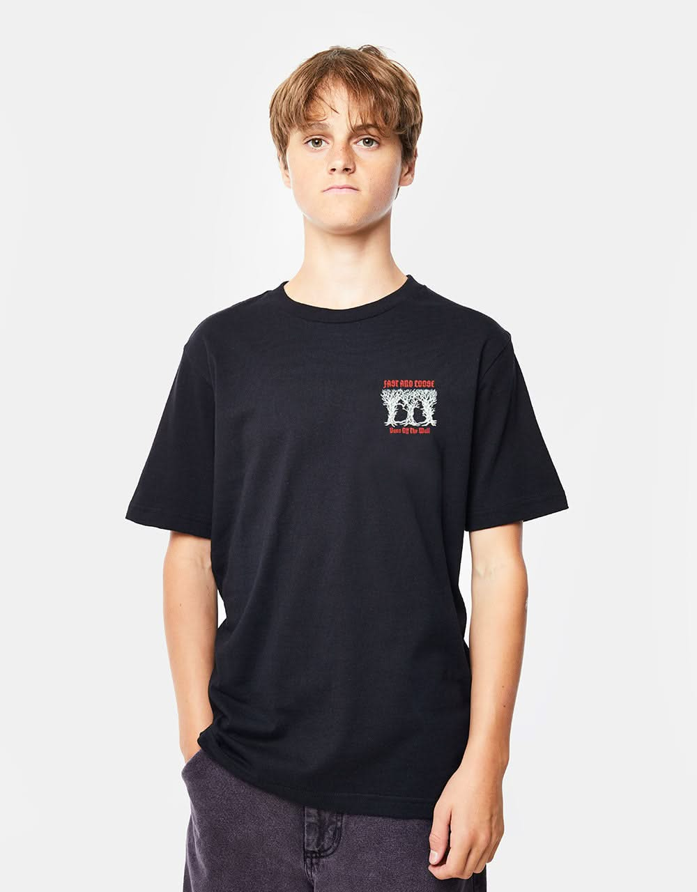 Vans x Fast And Loose Kids T-Shirt - Black