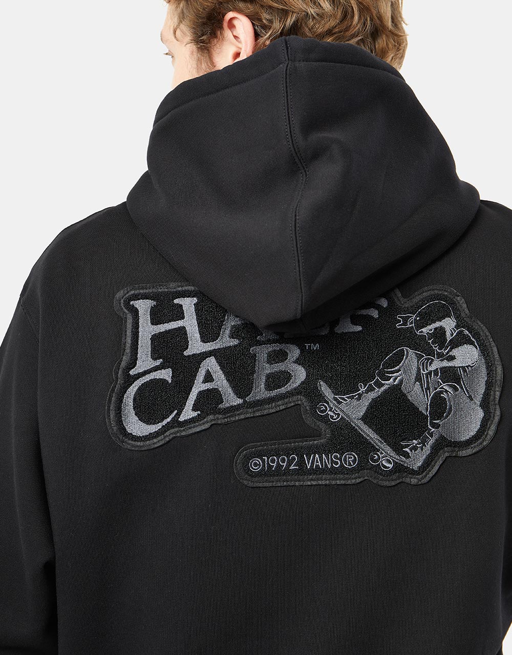 Sweat à capuche Vans Half Cab 30th Fleece - Noir