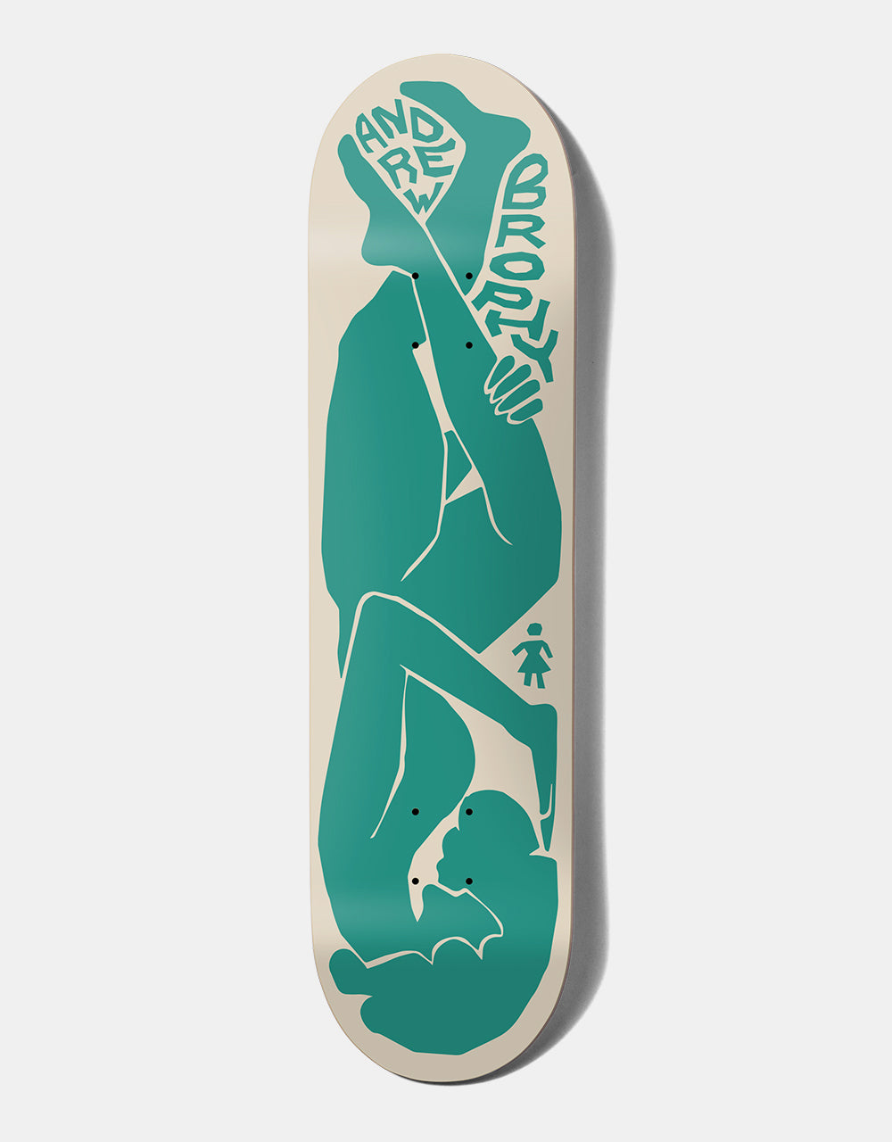 Girl Brophy Contour Curves Skateboard Deck - 8.56"