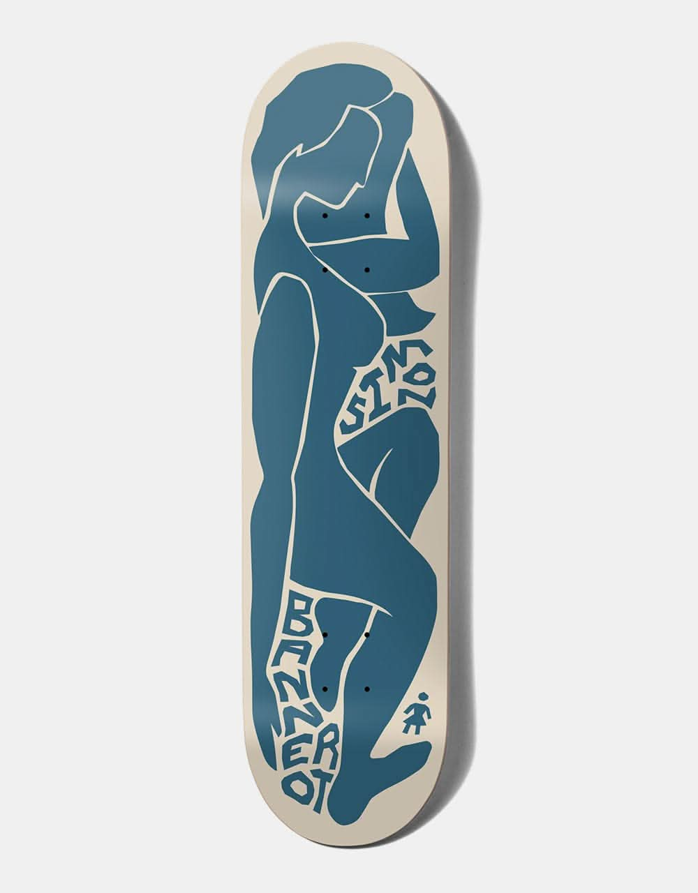 Girl Bannerot Contour Curves Skateboard Deck - 8.25"