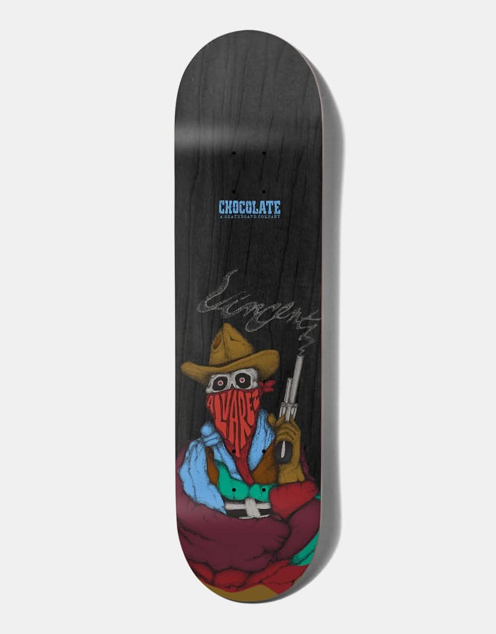 Chocolate Alvarez Bandito Skateboard Deck - 8"