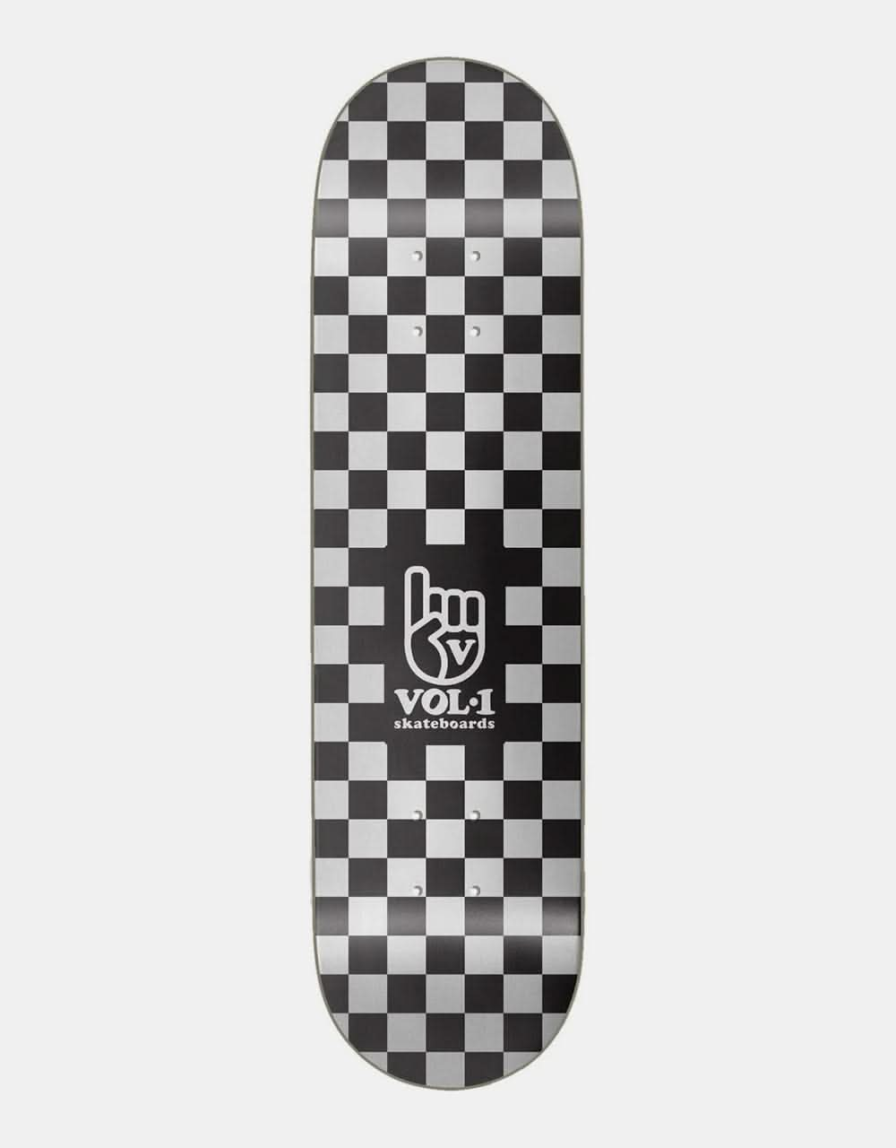 Vol.1 Checker Skateboard Deck - 8.25"