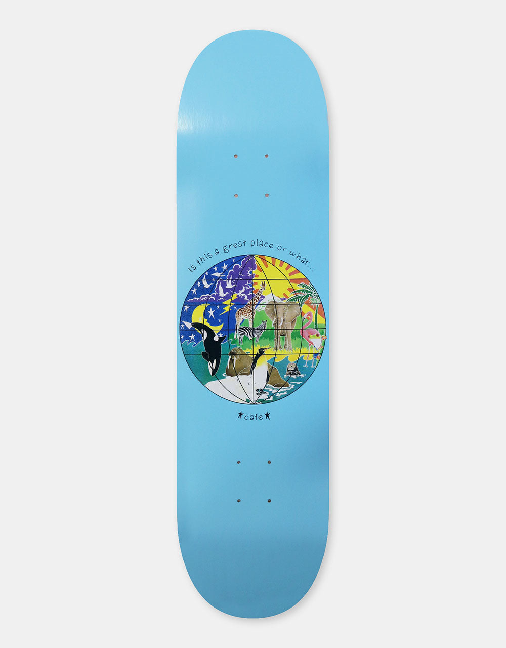 Skateboard Cafe Great Place Skateboard Deck - 8.38"