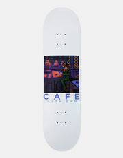 Skateboard Cafe Barfly Skateboard Deck - White