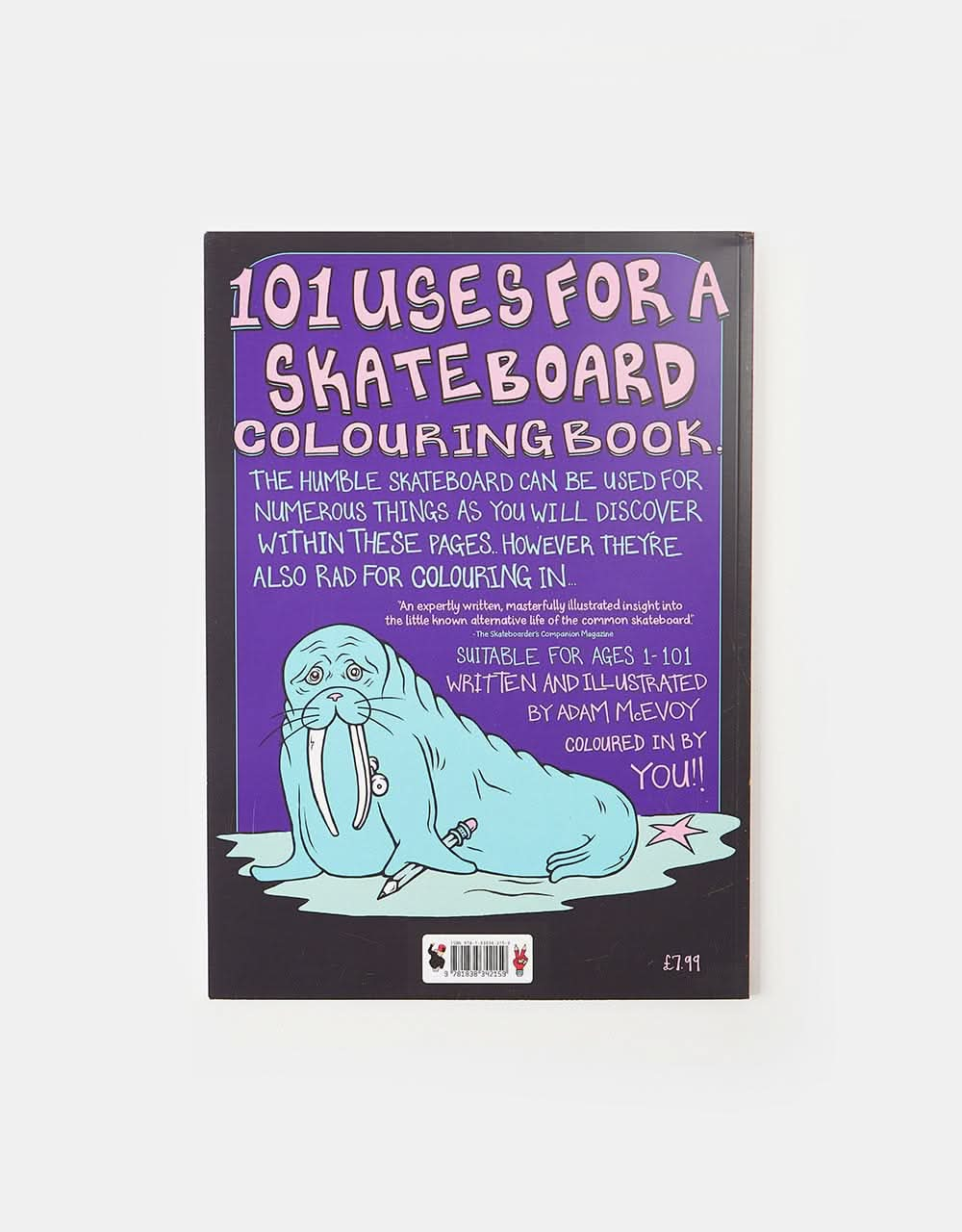 101 Uses For A Skateboard Colouring Book