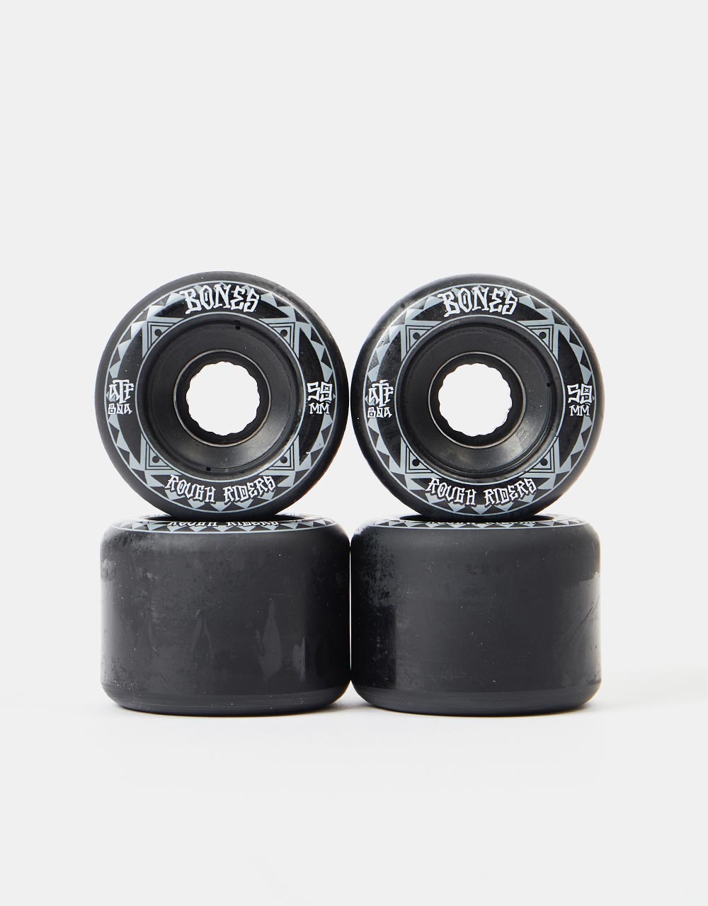 Bones Rough Riders Runners ATF 80a Skateboard Wheel - Black