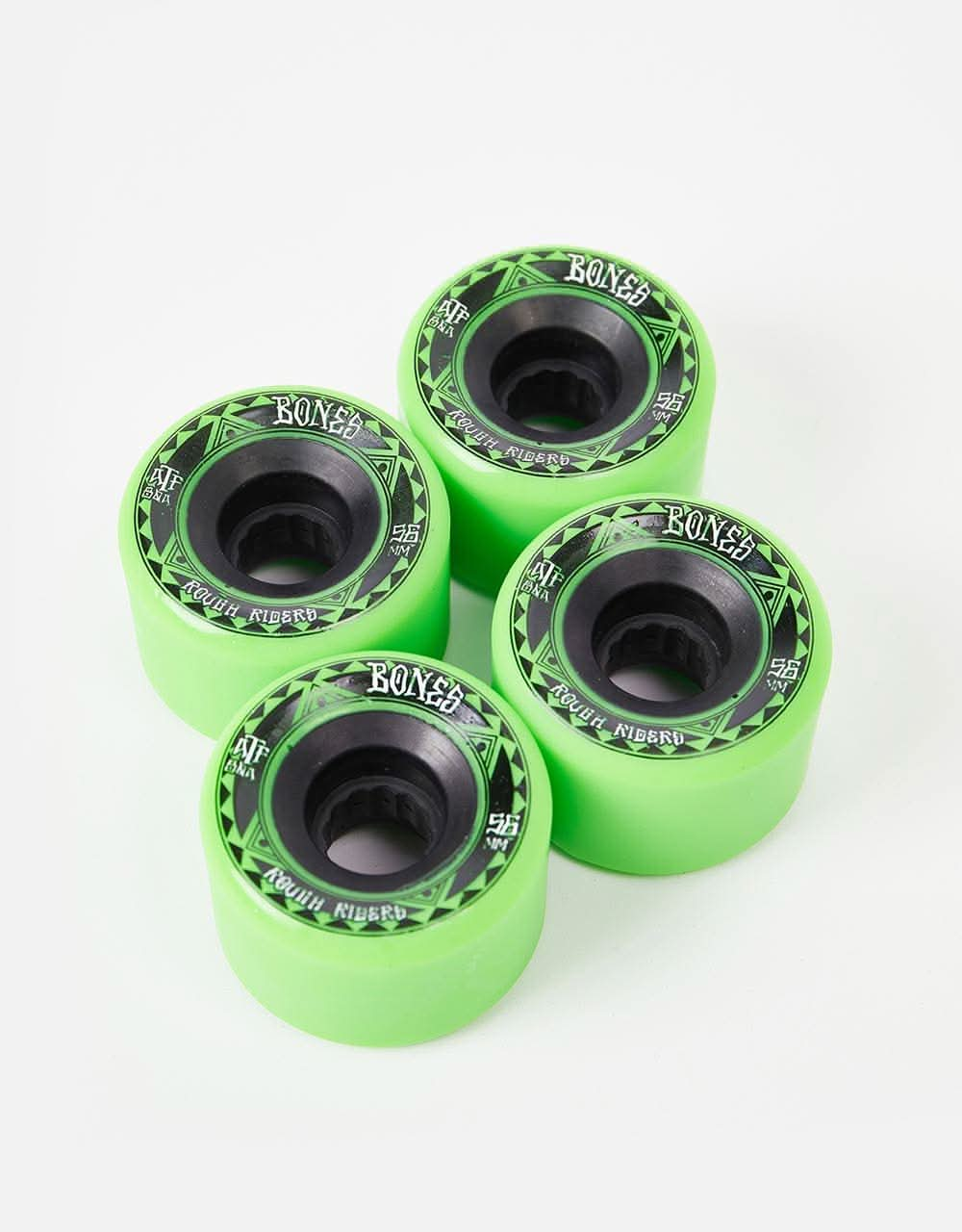 Bones Rough Riders Runners ATF 80a Skateboard Wheel - Green