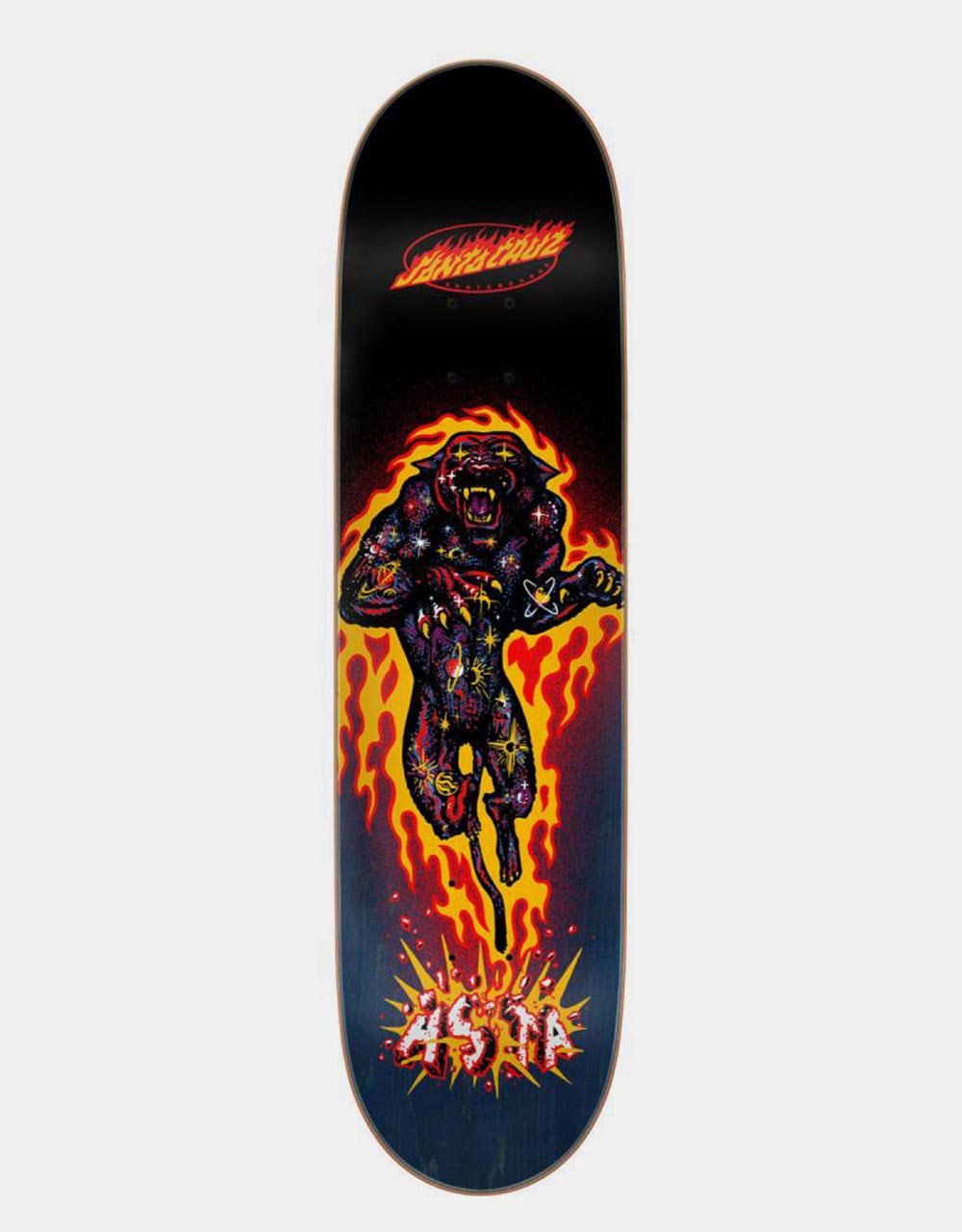 Santa Cruz Asta Cosmic Cat Skateboard Deck - 8"