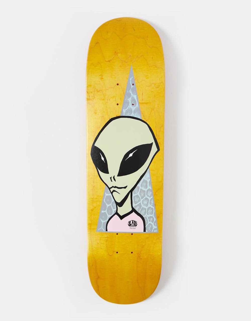 Alien Workshop Visitor Skateboard Deck - Yellow