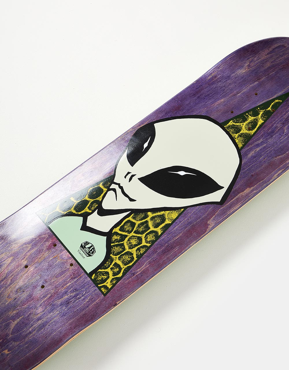 Alien Workshop Visitor Skateboard Deck - Purple