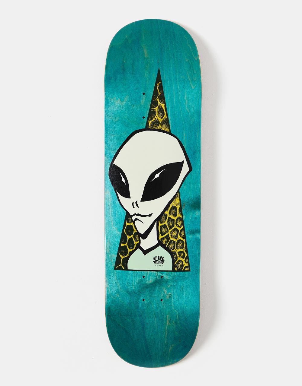 Alien Workshop Visitor Skateboard Deck - Turquoise