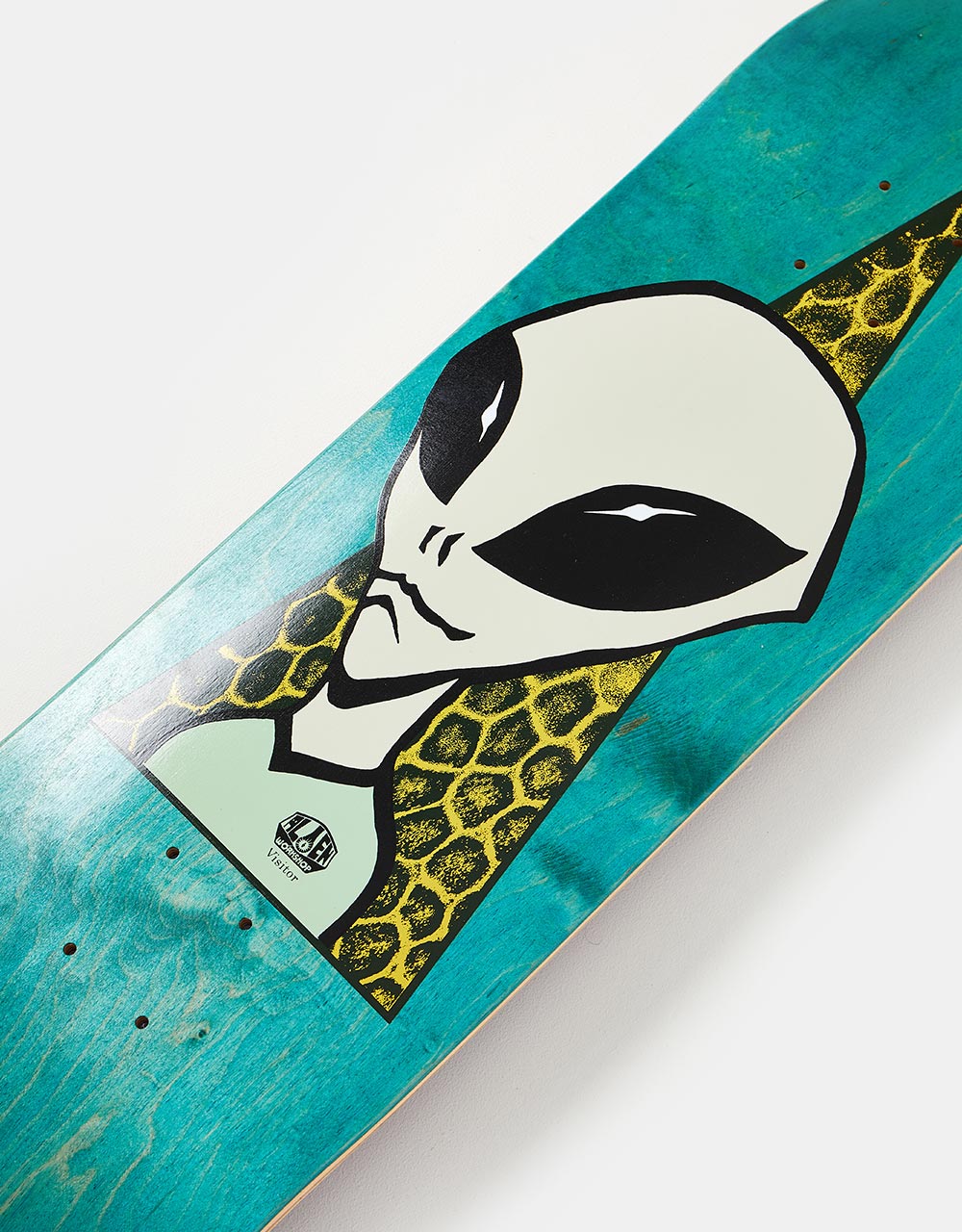 Alien Workshop Visitor Skateboard Deck - Turquoise