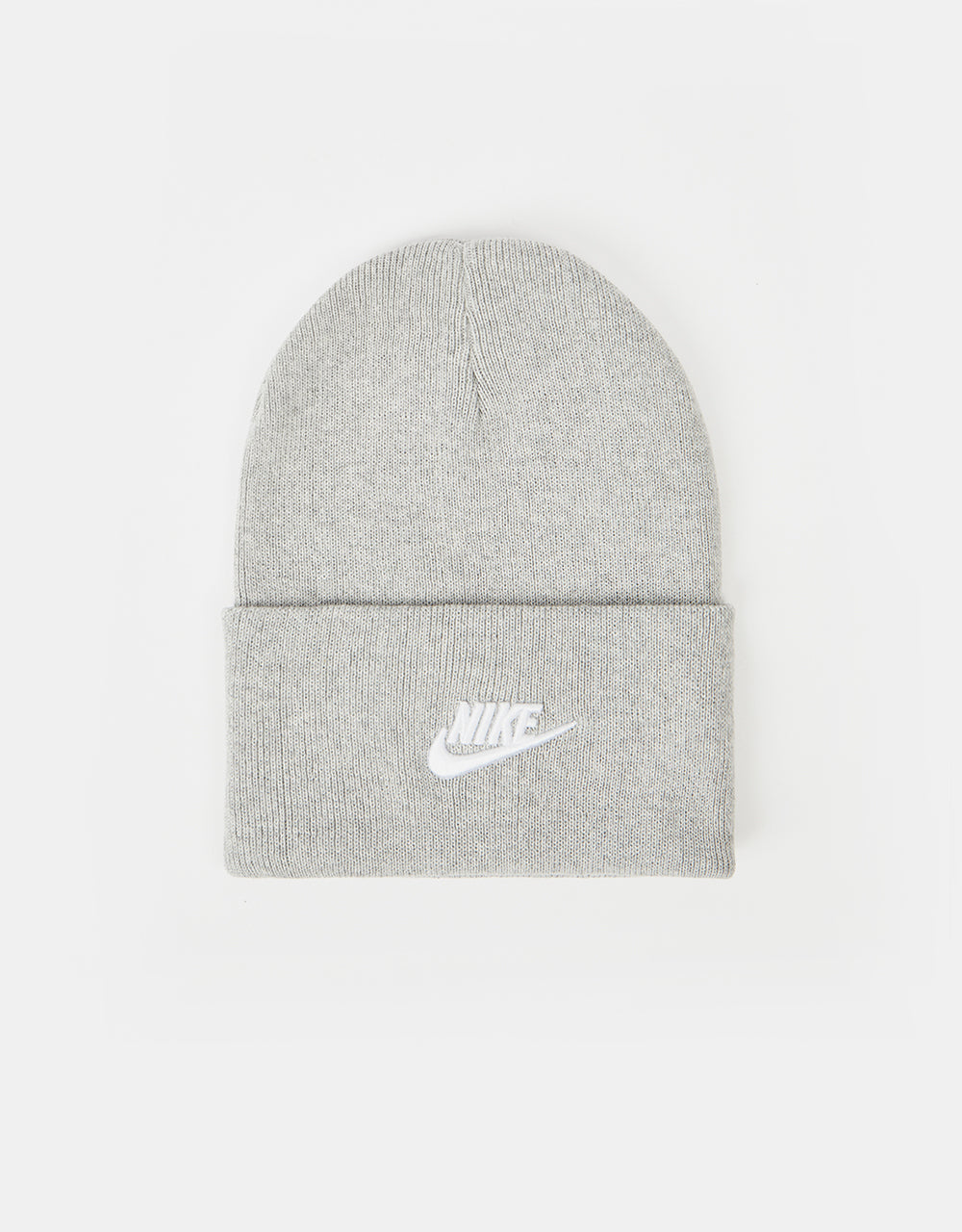 Nike NSW Futura Utility Beanie  - Dark Grey Heather/White