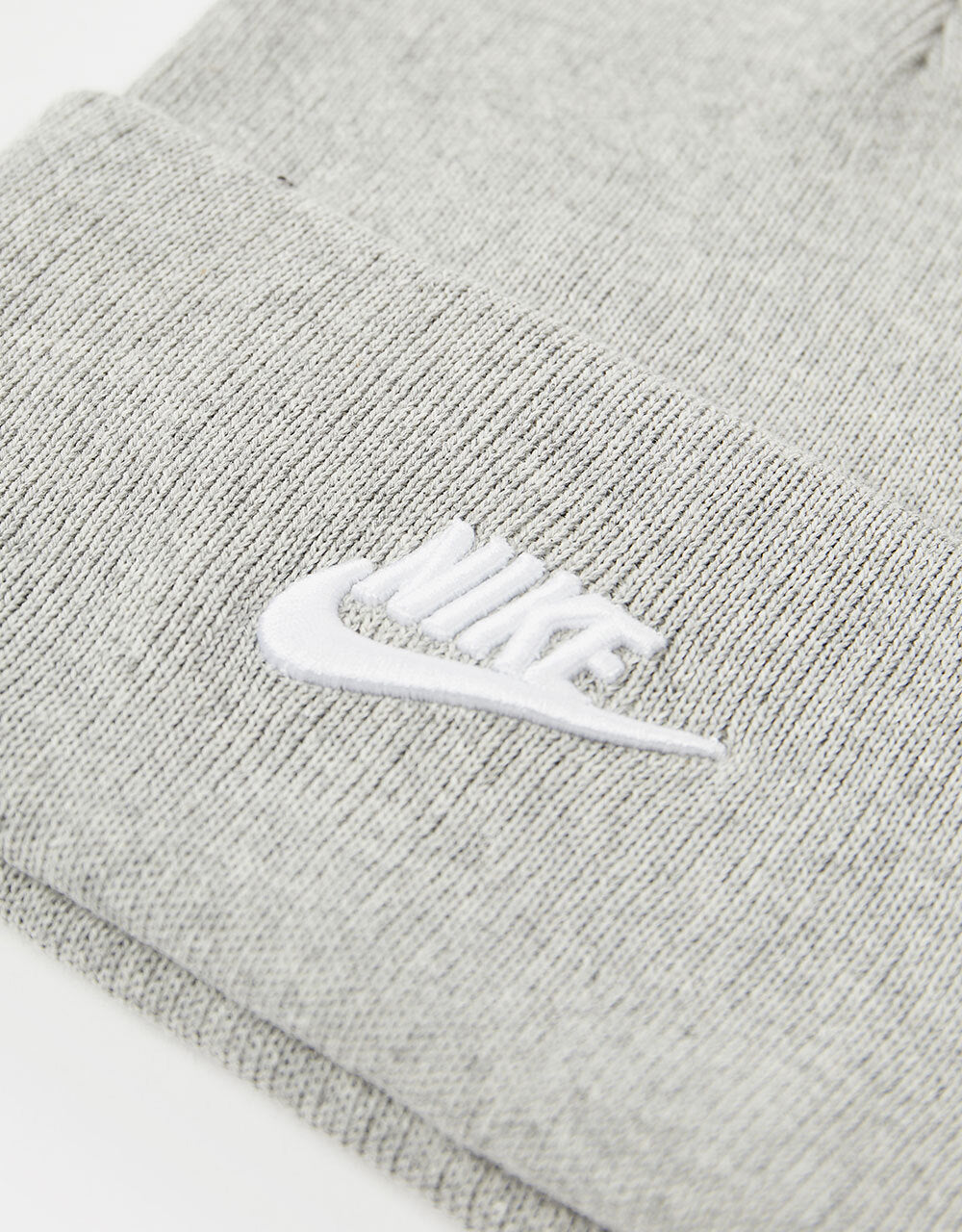 Bonnet Nike NSW Futura Utility - Gris Foncé Chiné/Blanc