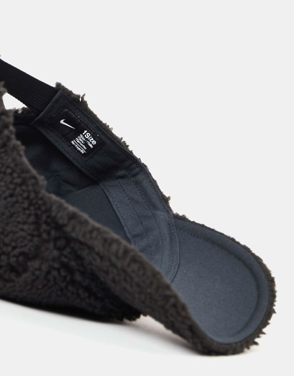 Nike NSW H86 Sherpa Cap - Black/Black