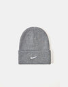 Nike NSW Utility Beanie - Smoke Grey/White