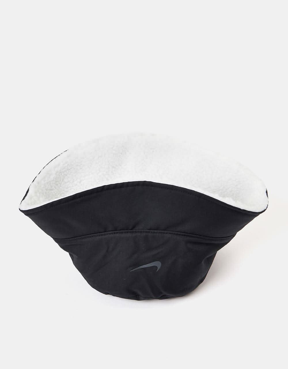 Nike NSW Reversible Sherpa Bucket Hat - White/Black/Black