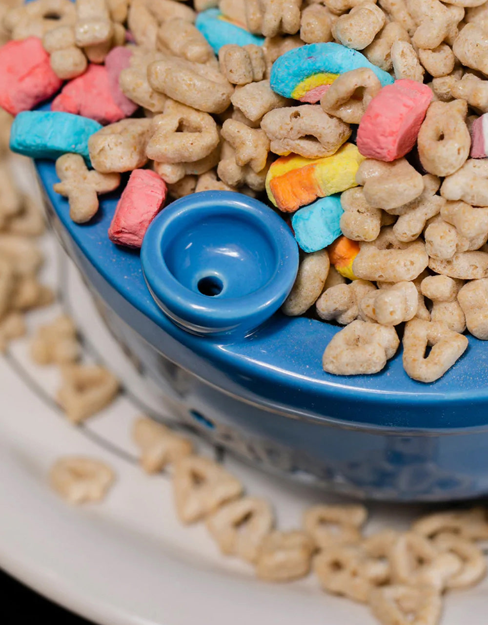 RIPNDIP Lord Nermal Wake And Bake Cereal Bowl - Blue