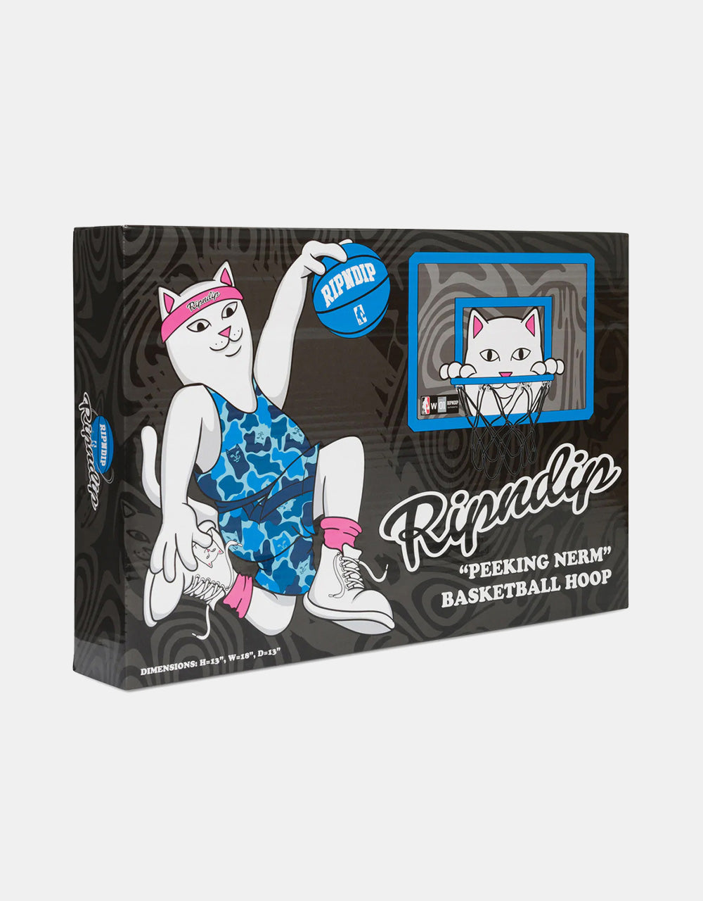 RIPNDIP Peeking Nermal Hanging Basketball Set - Blue