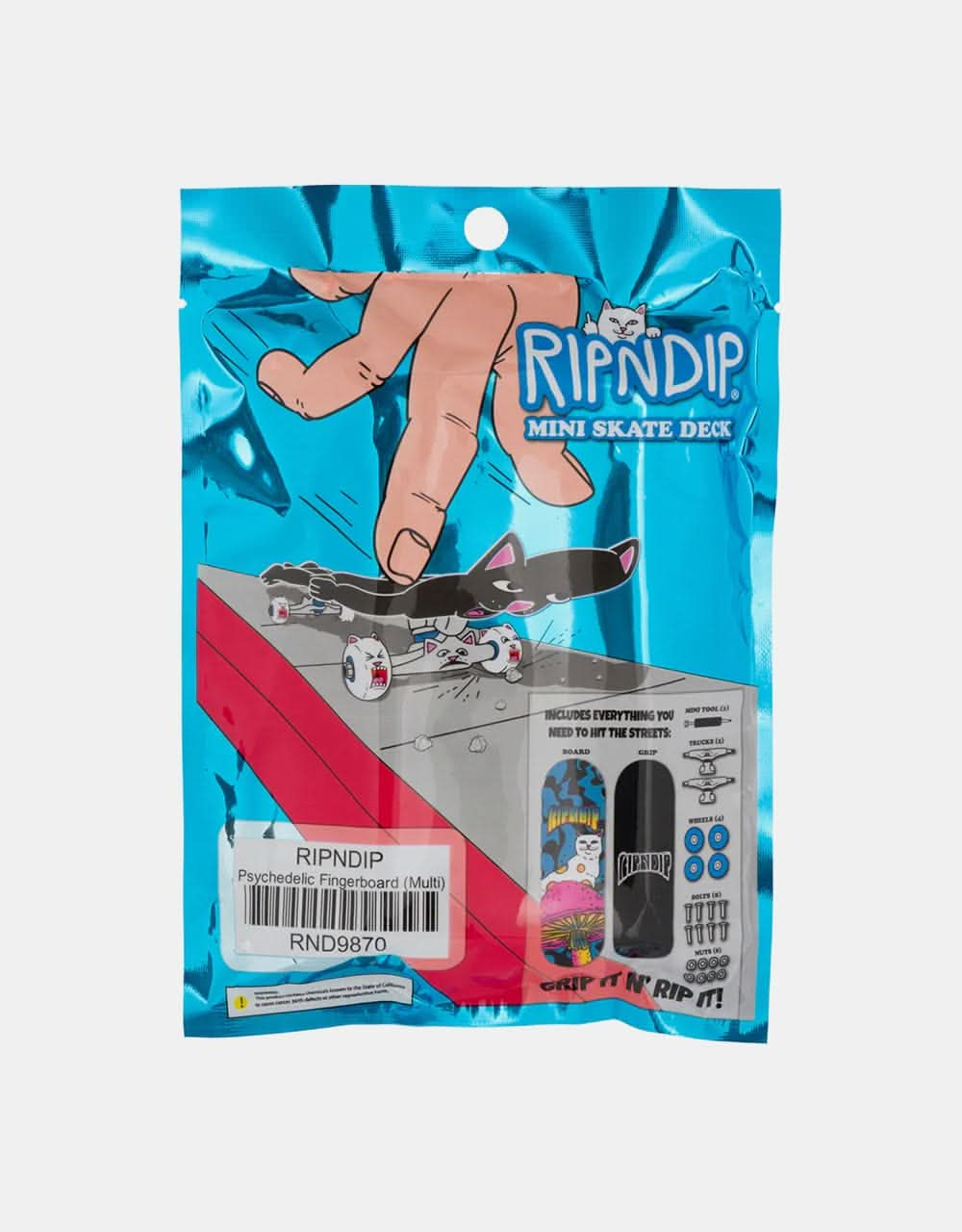 RIPNDIP Psychedelic Finger Board - Multi