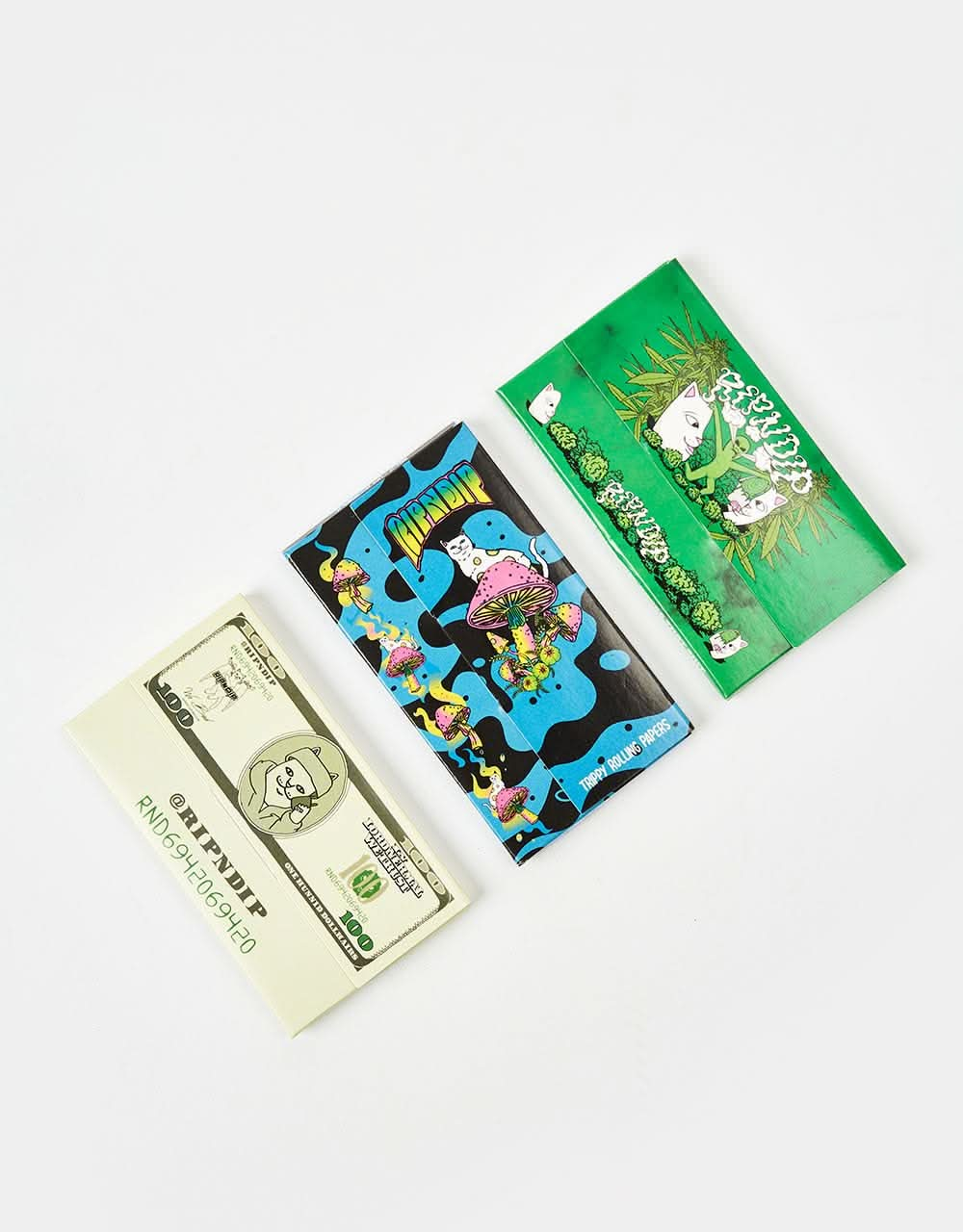 RIPNDIP Rolling Papers 12 Pack  - Multi