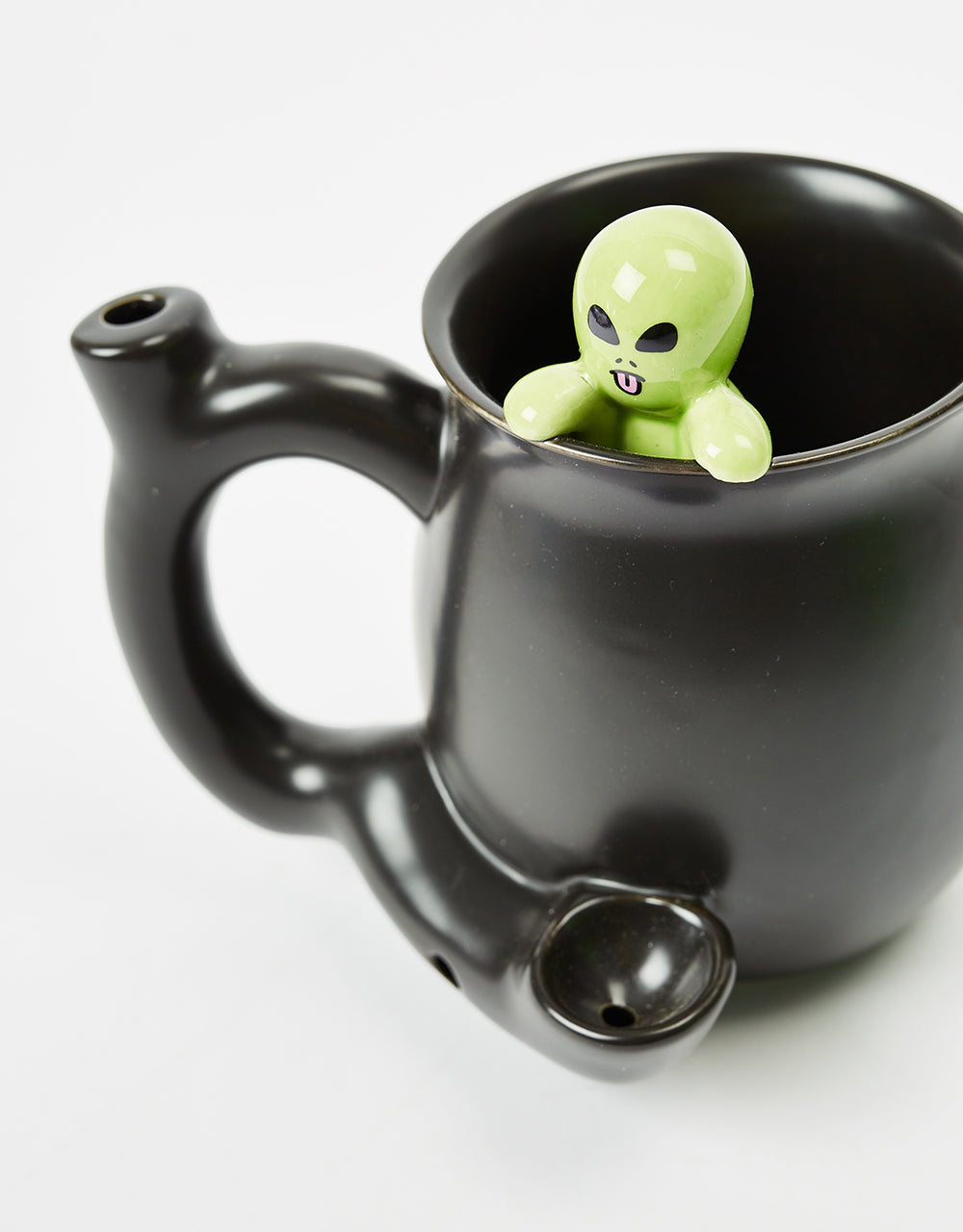 RIPNDIP Lord Alien Wake & Bake Mug Pipe - Black