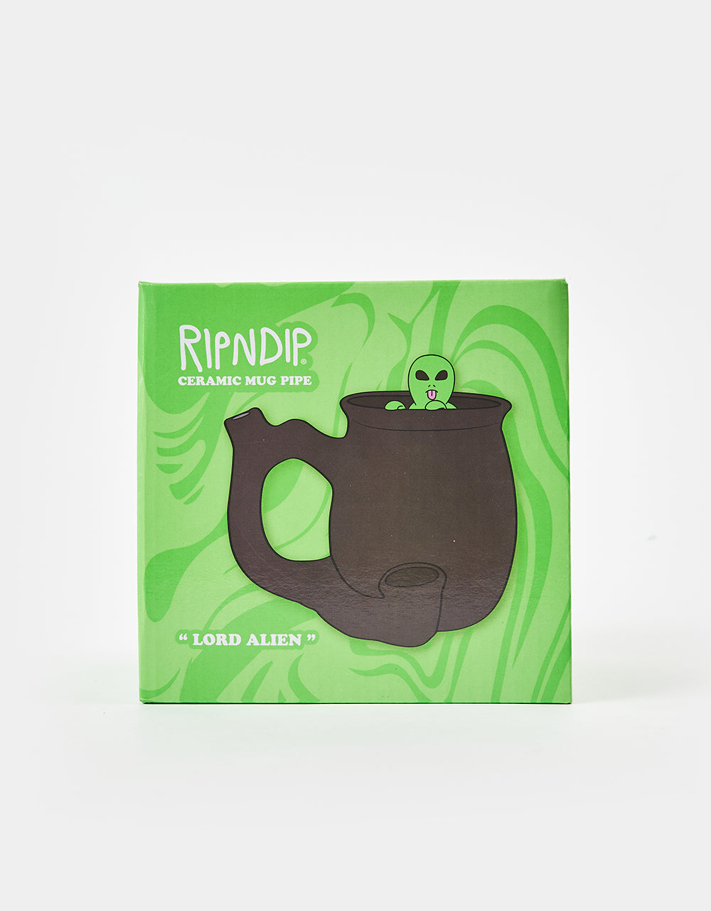 RIPNDIP Lord Alien Wake & Bake Mug Pipe - Black