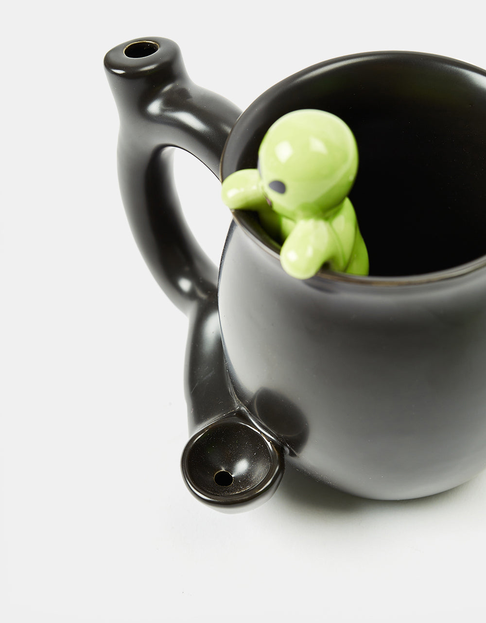 RIPNDIP Lord Alien Wake & Bake Mug Pipe - Black