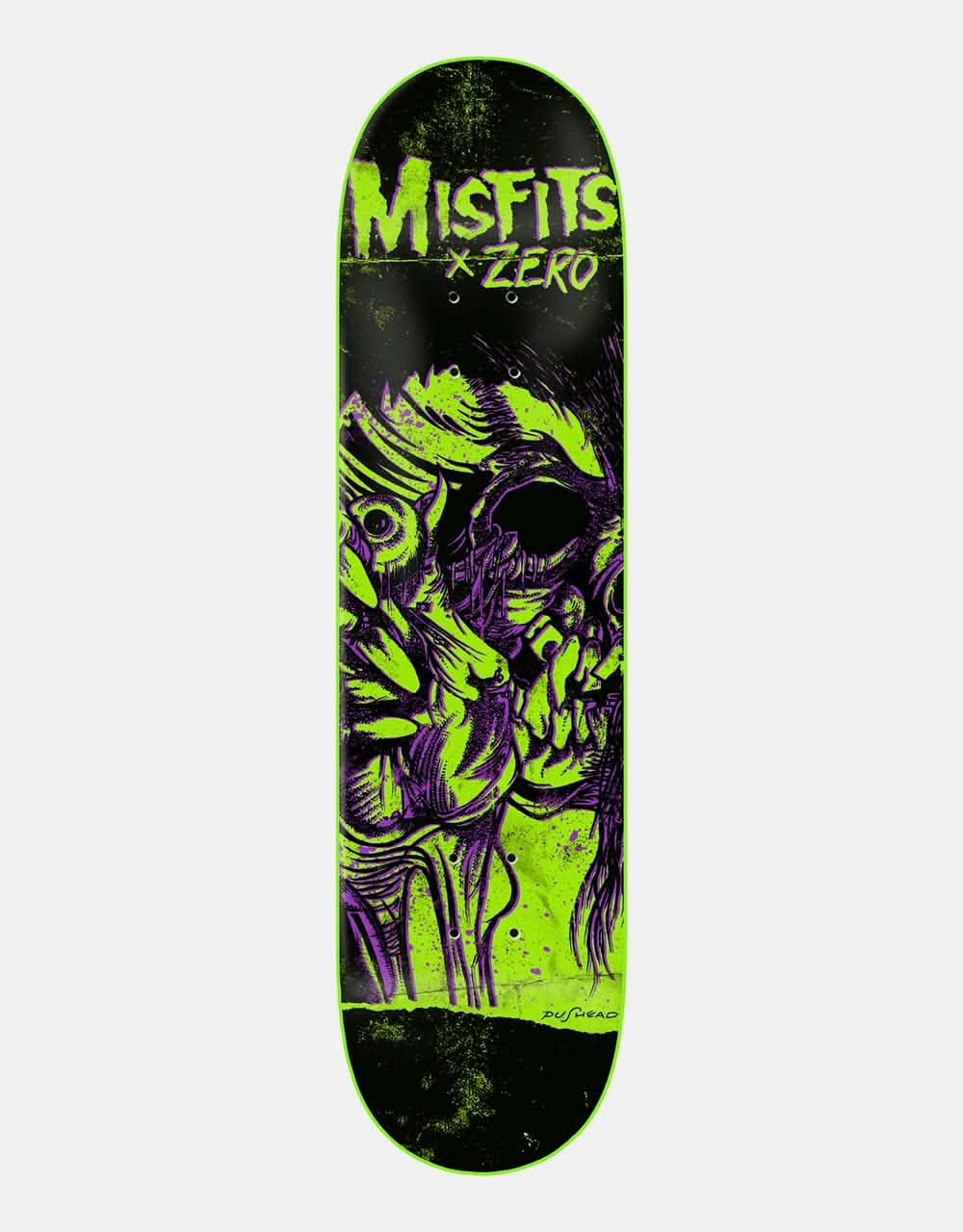 Zero x Misfits Evil Eye Skateboard Deck - 8.25"