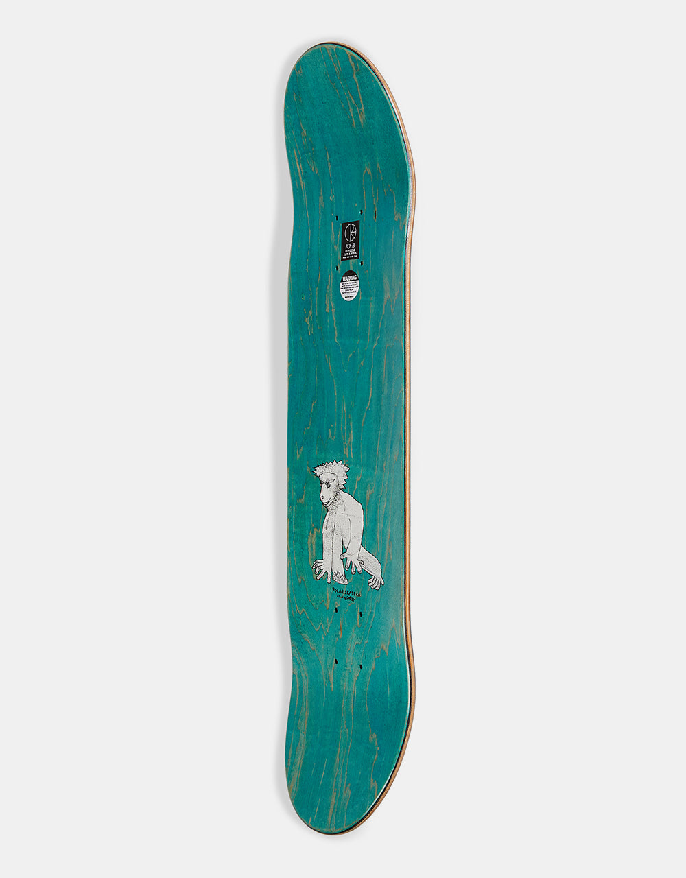 Polar Rosenberg Gorilla King Skateboard Deck - 7.875"