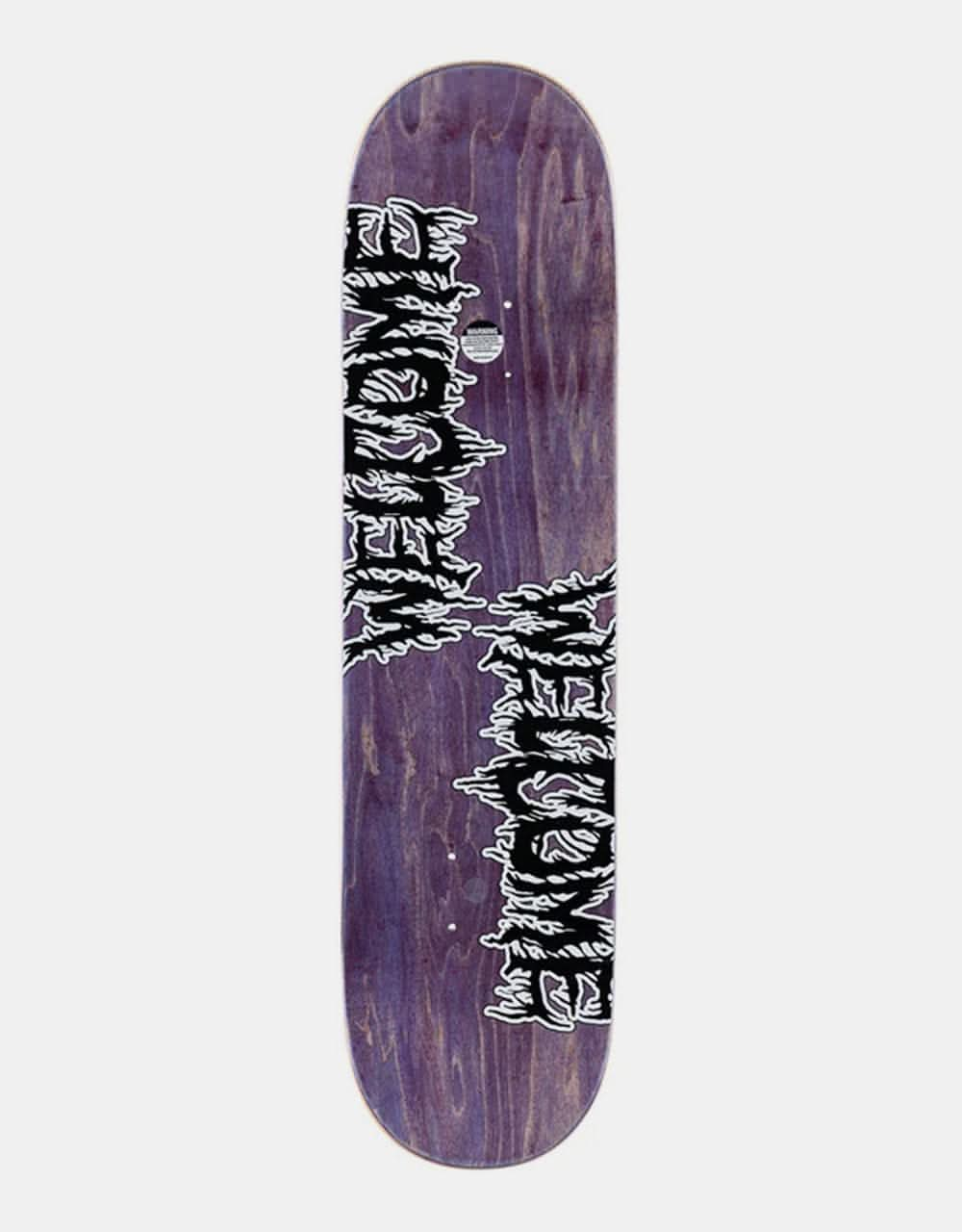 Welcome Peggy on Evil Twin Skateboard Deck - 8.25"